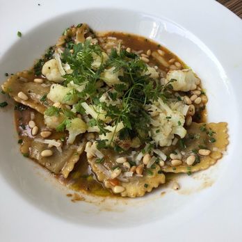 Kaisergarten - Oxtail ravioli with pine nuts - Bavarian Near Me - Munich, BY