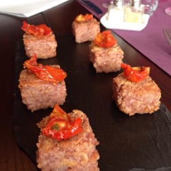 Auberge du Pont Saint-Pierre - Risotto au vin. Amuse bouche