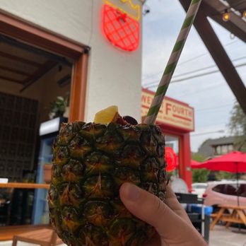 Tropicale - Pina Colada in a Pina - Latin American Near Me - Portland, Oregon Tropicale - Pina Colada in a Pina - Latin American Near Me - Portland, Oregon