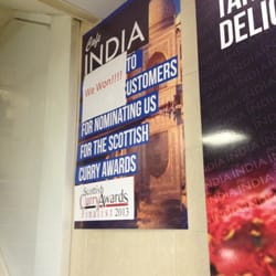 Cafe India - Winners of the Scottish curry awards!