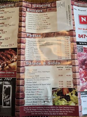 Menu photo 3 Napoli Pizza Palatine, IL Menu photo 3 Napoli Pizza Palatine, IL
