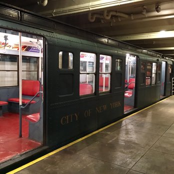 New York Transit Museum - Downstairs train exhibit - Museums Near Me - Brooklyn, New York
