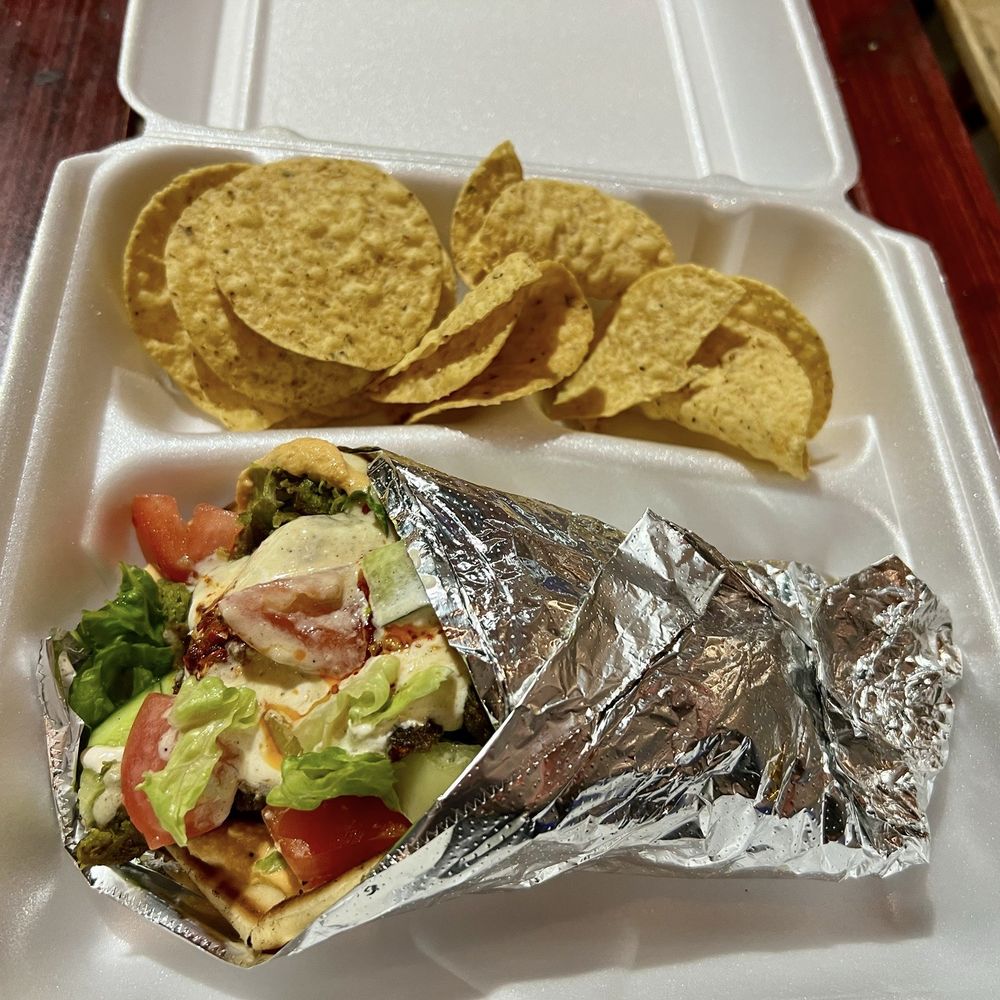 Cairo Station Cafe - Falafel Veggie Sandwich. - Egyptian Near Me - Oakland, California Cairo Station Cafe - Falafel Veggie Sandwich. - Egyptian Near Me - Oakland, California