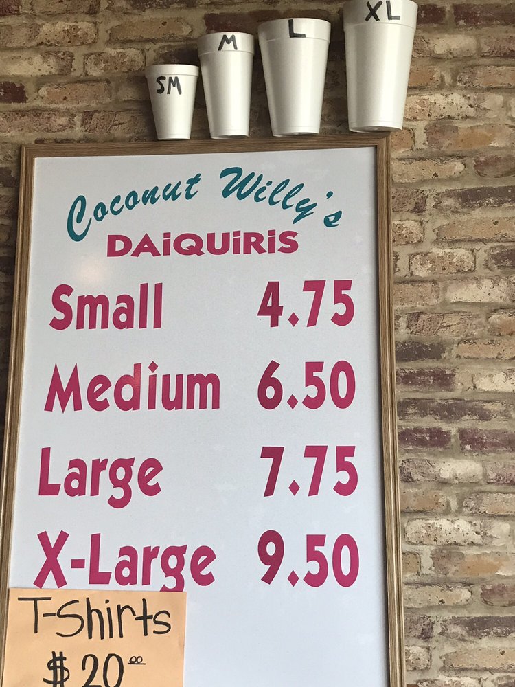 COCONUT WILLYS DAIQUIRIS 14 Photos & 18 Reviews 20377 Old Scenic Hwy, Zachary, Louisiana