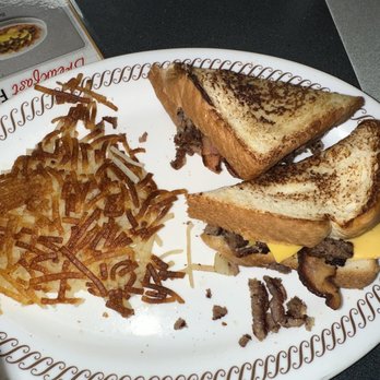 Waffle House - a plate of food on a table - Diners Near Me - Winston Salem, North Carolina Waffle House - a plate of food on a table - Diners Near Me - Winston Salem, North Carolina