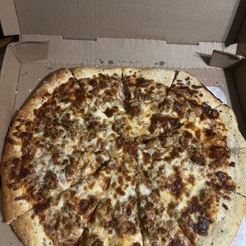 Terrific Pizza - Picked up a large House Sausage pizza. It's different than other QC pizza restaurants and tasted pretty good. - Pizza Near Me - Davenport, Iowa Terrific Pizza - Picked up a large House Sausage pizza. It's different than other QC pizza restaurants and tasted pretty good. - Pizza Near Me - Davenport, Iowa