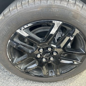 Atlanta Curb Damage - Wheel before repair - Body Shops Near Me - Mcdonough, Georgia Atlanta Curb Damage - Wheel before repair - Body Shops Near Me - Mcdonough, Georgia
