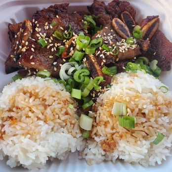 Lucky Three Seven - G Fire Short Ribs w/ Rice - Filipino Near Me - Oakland, California Lucky Three Seven - G Fire Short Ribs w/ Rice - Filipino Near Me - Oakland, California