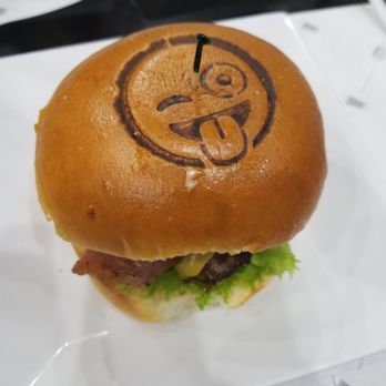 Emoji Burger - Issa gimmick!!! - Burgers Near Me - Jackson Heights, New York