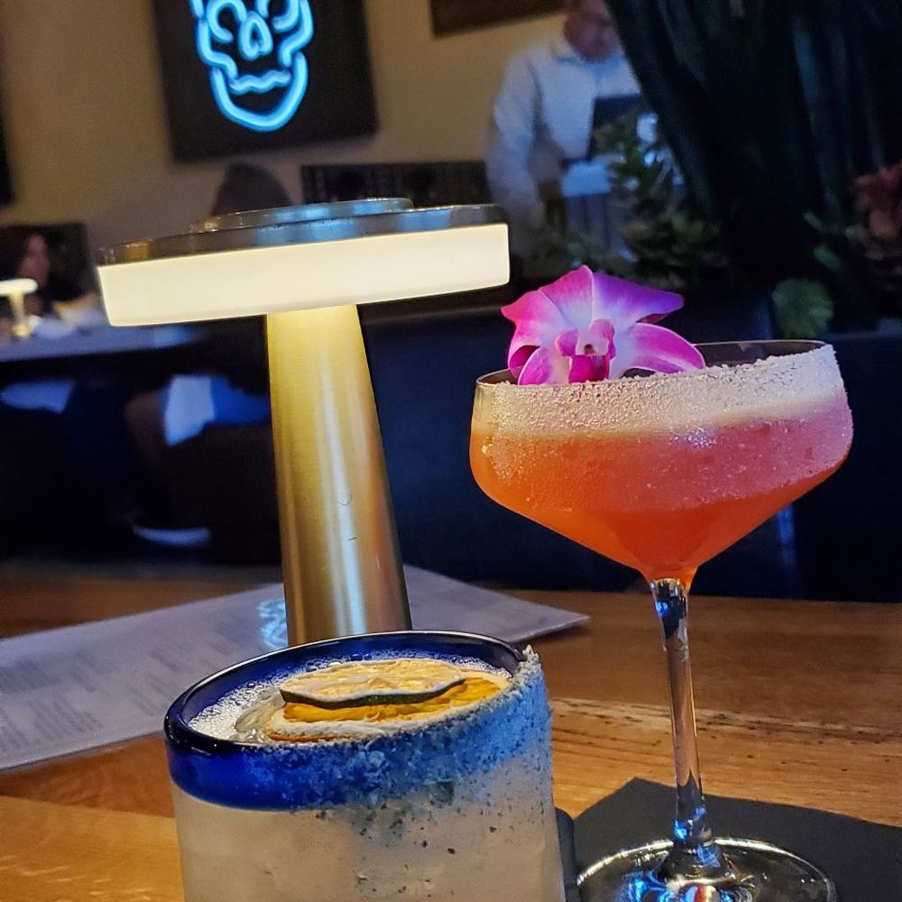Mole Mexican Kitchen - Caddillac Marg and Blood orange drop martini.. - Mexican Near Me - Palm Desert, California Mole Mexican Kitchen - Caddillac Marg and Blood orange drop martini.. - Mexican Near Me - Palm Desert, California