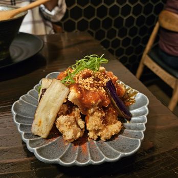 Mensho - Spicy garlic karaage - Ramen Near Me - Oakland, California