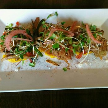 Cocha - Sweet corn pancakes - New American Near Me - Baton Rouge, Louisiana Cocha - Sweet corn pancakes - New American Near Me - Baton Rouge, Louisiana