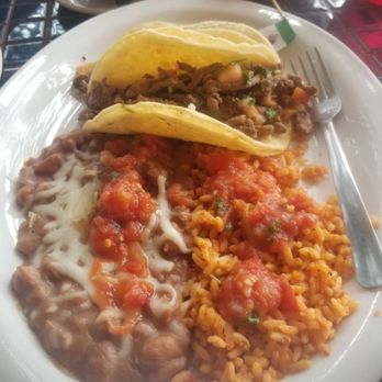 Los Garcia's - Taco asada, refried beans and mexican rice - Mexican Near Me - Kailua, Hawaii Los Garcia's - Taco asada, refried beans and mexican rice - Mexican Near Me - Kailua, Hawaii