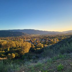 Shelf Road Trail - Overlooking the town below