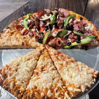 That Pizza Place - half vegan cheese / half tpp special - Pizza Near Me - Carlsbad, California That Pizza Place - half vegan cheese / half tpp special - Pizza Near Me - Carlsbad, California