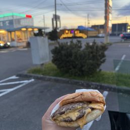 Double cheeseburger Double cheeseburger
