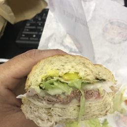 Who orders half the meat??