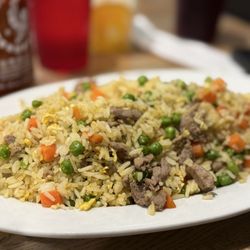Pho Thien Phat - 42. BEEF FRIED RICE / COM CHIEN BO