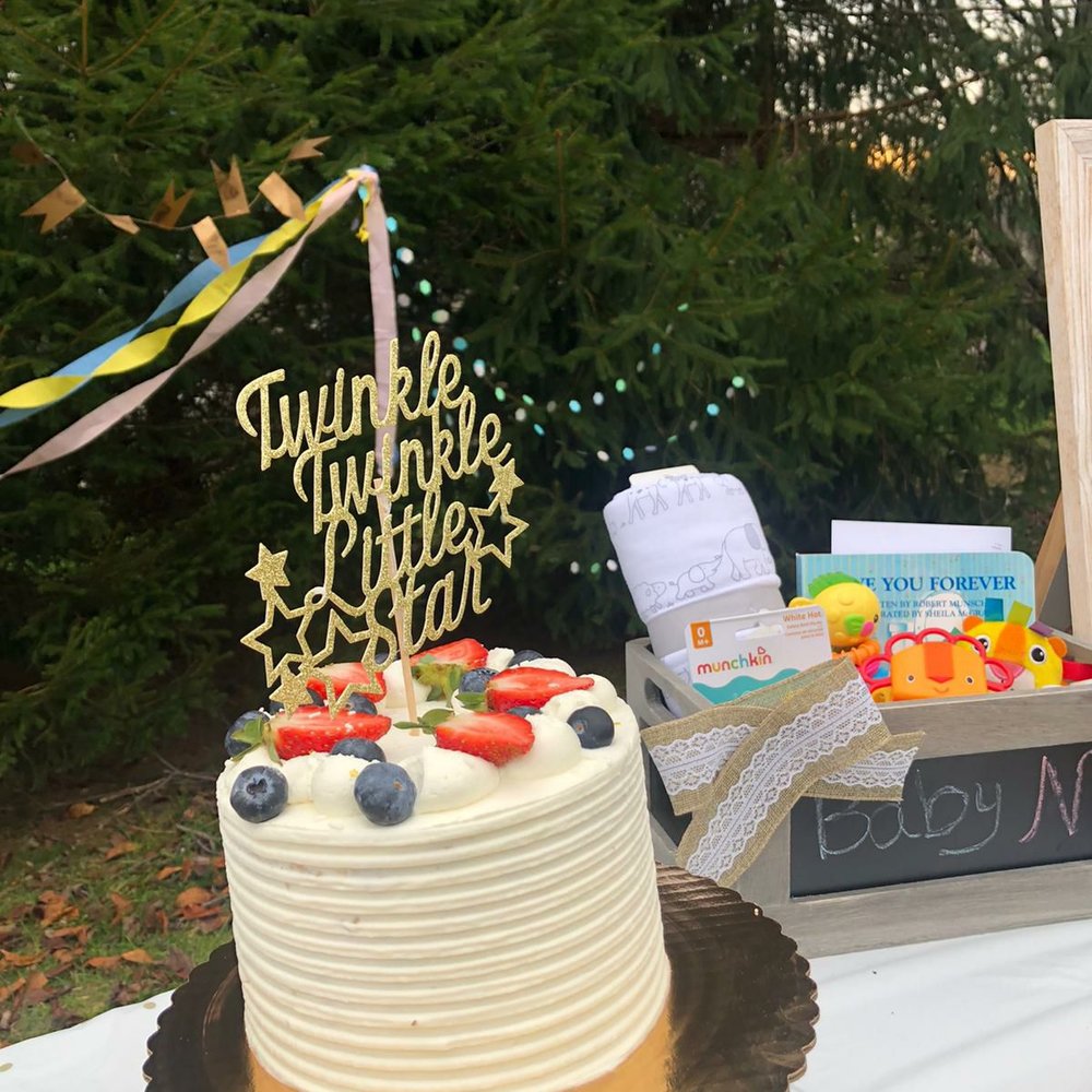 Chocolate Therapy - Baby shower cake - Desserts Near Me - Exton, Pennsylvania