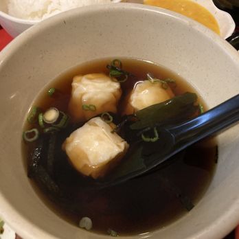FuZen - Ebi (Shrimps) Shumai Soup with seaweed & green onions - Sushi Bars Near Me - Toronto, Ontario