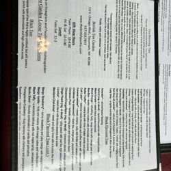 British Pantry - Tea Menu
