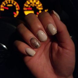The day after I got my nails done and two nails were chipped. Also the dip is too thick..skip this place is you can. The day after I got my nails done and two nails were chipped. Also the dip is too thick..skip this place is you can.