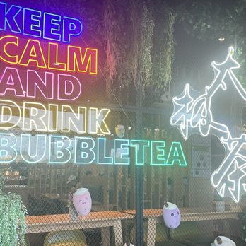Taichi Bubble Tea - Loving this neon wall. - Ramen Near Me - Latham, New York Taichi Bubble Tea - Loving this neon wall. - Ramen Near Me - Latham, New York