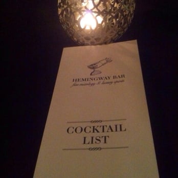 Hemingway bar - Signature cocktails to die for... - Cocktail Bars Near Me - Prague, Puerto Rico
