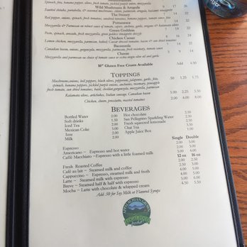 Purple Onion - Menu (2/2) Pizza, Beverages - New American Near Me - Saluda, North Carolina