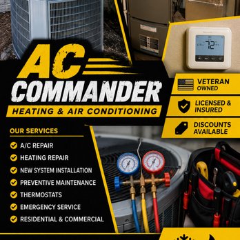 AC Commander - Heating & Air Conditioning/HVAC Near Me - San Antonio, Texas AC Commander - Heating & Air Conditioning/HVAC Near Me - San Antonio, Texas