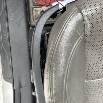 Betty's Tires - Damage to front seat. I went there for brakes! - Tires Near Me - Mt Pleasant, South Carolina Betty's Tires - Damage to front seat. I went there for brakes! - Tires Near Me - Mt Pleasant, South Carolina