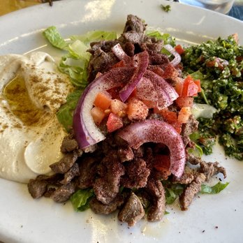 Mediterranean Delite - Lamb & beef shawarma plate - Delis Near Me - San Carlos, California Mediterranean Delite - Lamb & beef shawarma plate - Delis Near Me - San Carlos, California