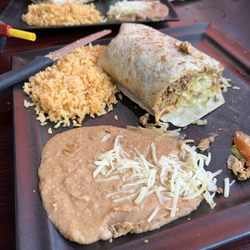 El jimador - Chorizo and egg burrito
