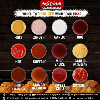 Menu photo 2 Holy Buckets Halal Chicken & Pizza Bridgeview, IL Menu photo 2 Holy Buckets Halal Chicken & Pizza Bridgeview, IL