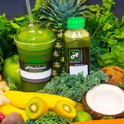 Alkalicious Cold Pressed Juice Bar - Now OPEN! :) Alkalicious Cold Pressed Juice Bar for healthy selection of plant based juices and smoothies. #alkalize #juice bar #chesapeake