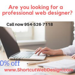 Shortcut Web Design - Need a website asap? call now