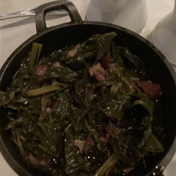 Southern Social - greens with bits of ham hocks - Southern Near Me - Germantown, Tennessee Southern Social - greens with bits of ham hocks - Southern Near Me - Germantown, Tennessee
