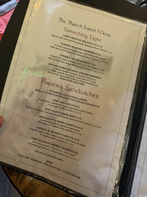 Menu photo 2 Powers Bar Oughterard, G