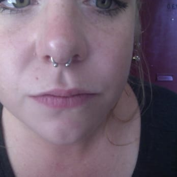 Black Hole Body Piercing - septum piercing from Black Hole - Jewelry Near Me - Reno, Nevada