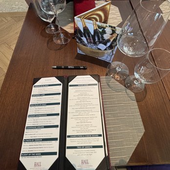 Hall Wines - Nice table settings. - Wine Tasting Room Near Me - Palm Springs, California Hall Wines - Nice table settings. - Wine Tasting Room Near Me - Palm Springs, California