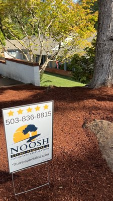 NOOSH Stump Removal & Landscape Restoration on Yelp