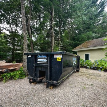 Coastal Waste Management - 15 yard dumpster rental
Mashpee, MA! This homeowner in New Seabury needed a dumpster for construction debris! - Dumpster Rental Near Me Coastal Waste Management - 15 yard dumpster rental
Mashpee, MA! This homeowner in New Seabury needed a dumpster for construction debris! - Dumpster Rental Near Me