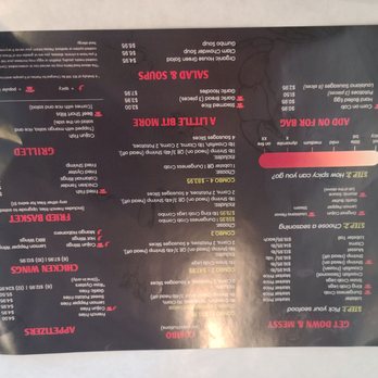 Bag O' Crab - Menu upsidedown - Cajun/Creole Near Me - Fairfield, California