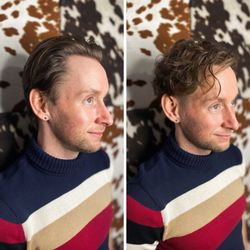 Salvage Grooming Lounge - Permanent Curls by Jesse Alan