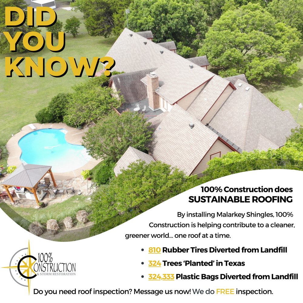 Slide of 100% Construction