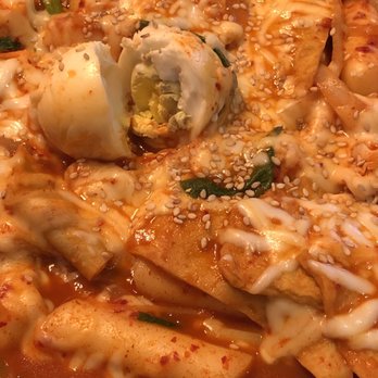 Soho Chicken - Ddukbokki with cheese - Korean Near Me - Houston, Texas Soho Chicken - Ddukbokki with cheese - Korean Near Me - Houston, Texas