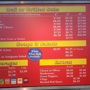 Big John Steak & Onion - Other half of menu.  And you're welcome. - Steakhouses Near Me - Davison, Michigan