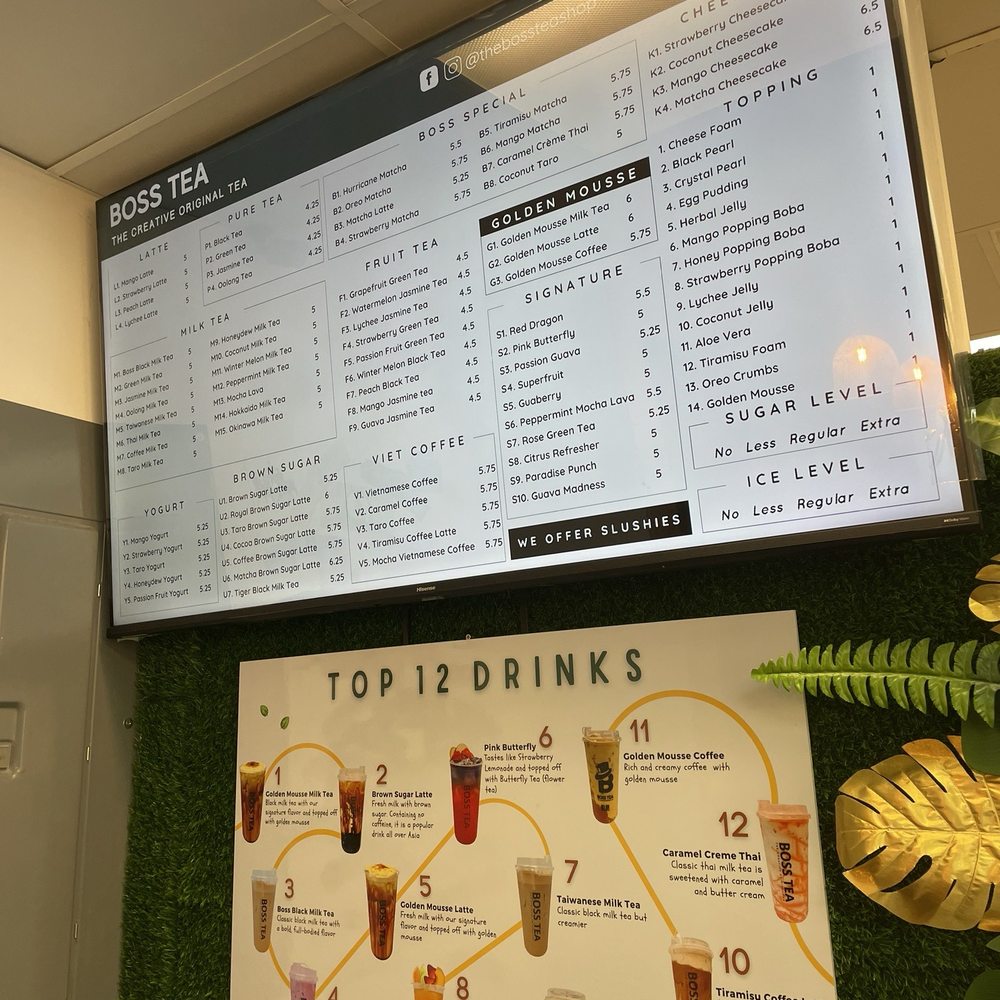 Boss Tea - Bubble Tea Near Me - Tulsa, Oklahoma Boss Tea - Bubble Tea Near Me - Tulsa, Oklahoma