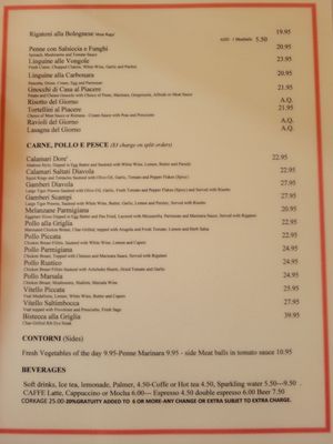 Menu photo 6 Caffe Giostra Petaluma, CA