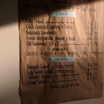 Cole Coffee - Menu 2 of 2, 10/16/2017 - Cafes Near Me - Oakland, California